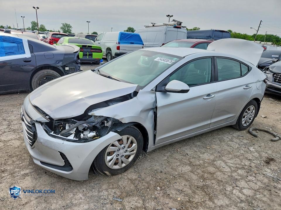 2017 HYUNDAI ELANTRA SE – Lot 54583676 auction photo