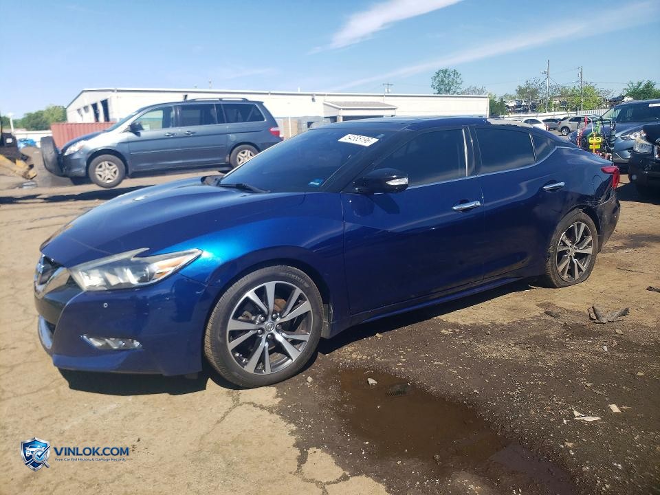 2016 NISSAN MAXIMA PLATINUM – Lot 54585196 auction photo