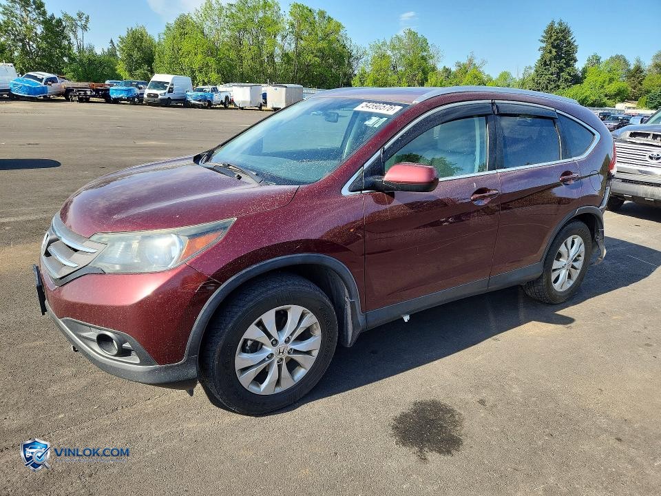 2014 HONDA CR-V EXL – Lot 54590576 auction photo