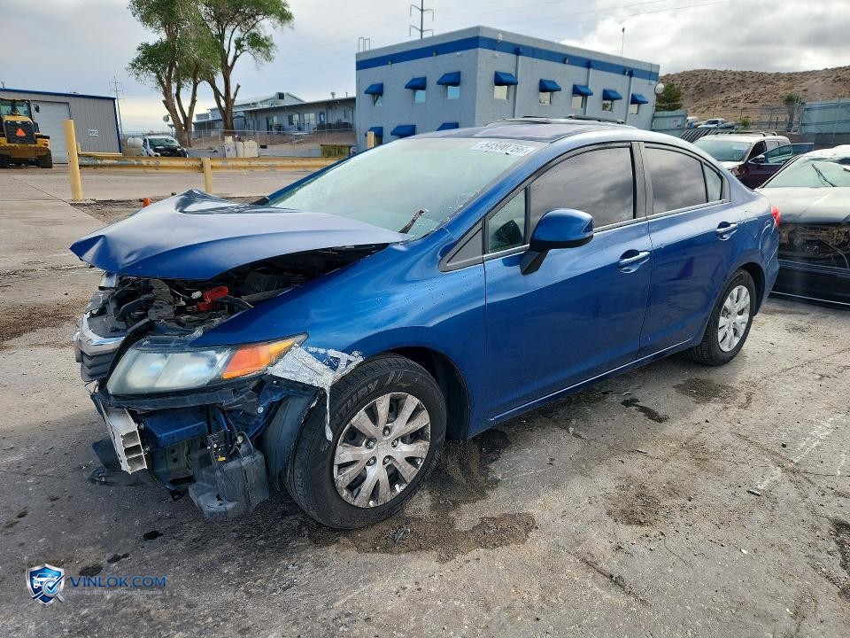 2012 HONDA CIVIC LX – Lot 54590766 auction photo