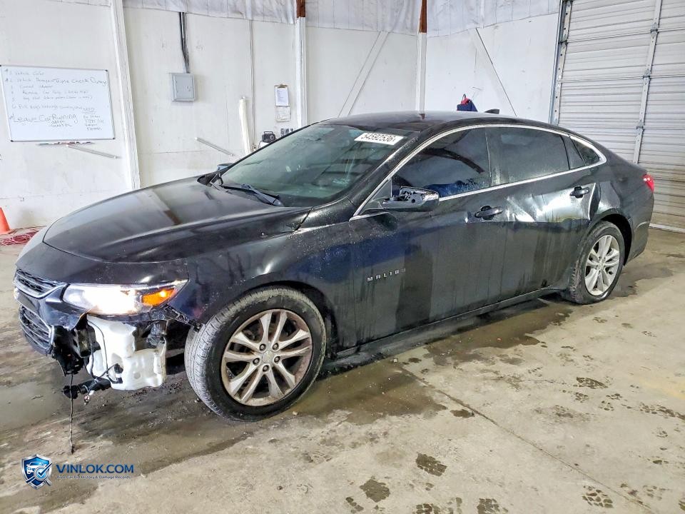 2017 CHEVROLET MALIBU LT – Lot 54592536 auction photo