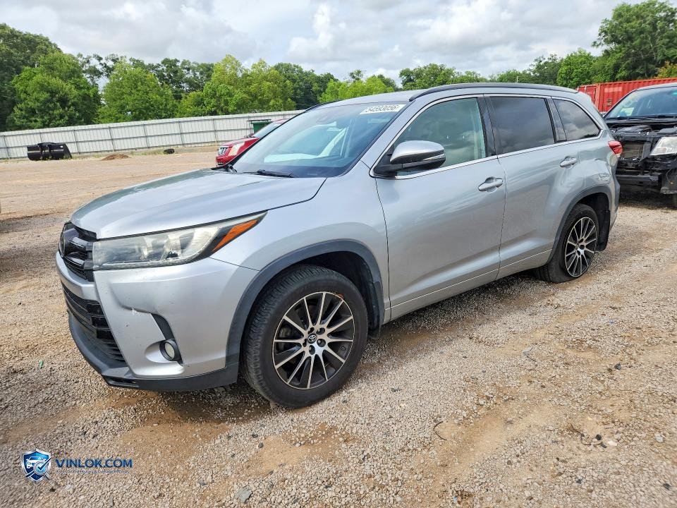 2018 TOYOTA HIGHLANDER SE – Lot 54593056 auction photo