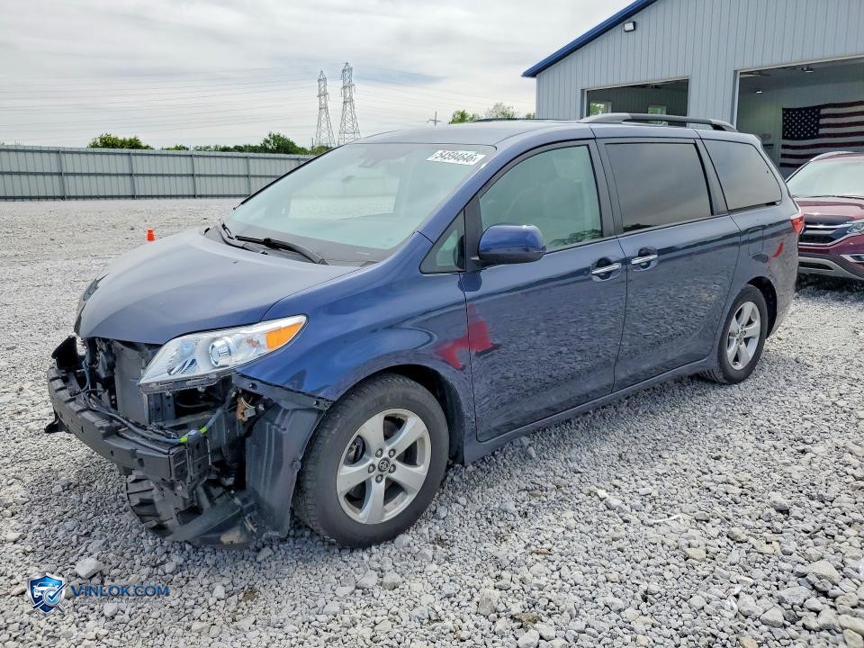 2019 TOYOTA SIENNA LE – Lot 54594646 auction photo