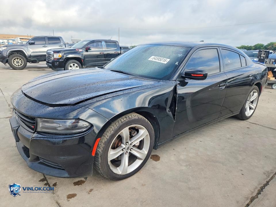 2018 DODGE CHARGER R – Lot 54595016 auction photo