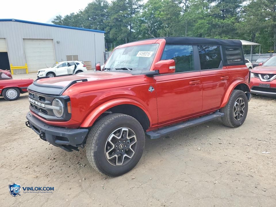 2023 FORD BRONCO BASE – Lot 54599316 auction photo