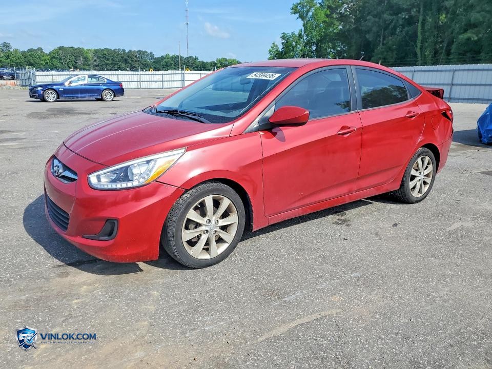 2014 HYUNDAI ACCENT GLS – Lot 54599496 auction photo