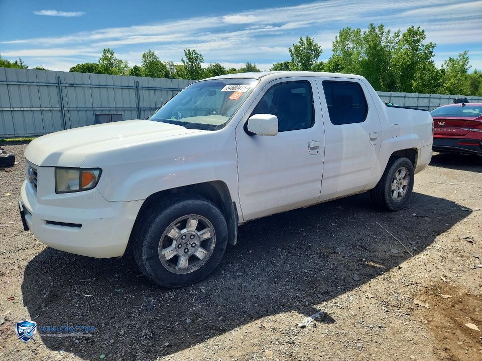 2008 HONDA RIDGELINE RTL – Lot 54600476 auction photo