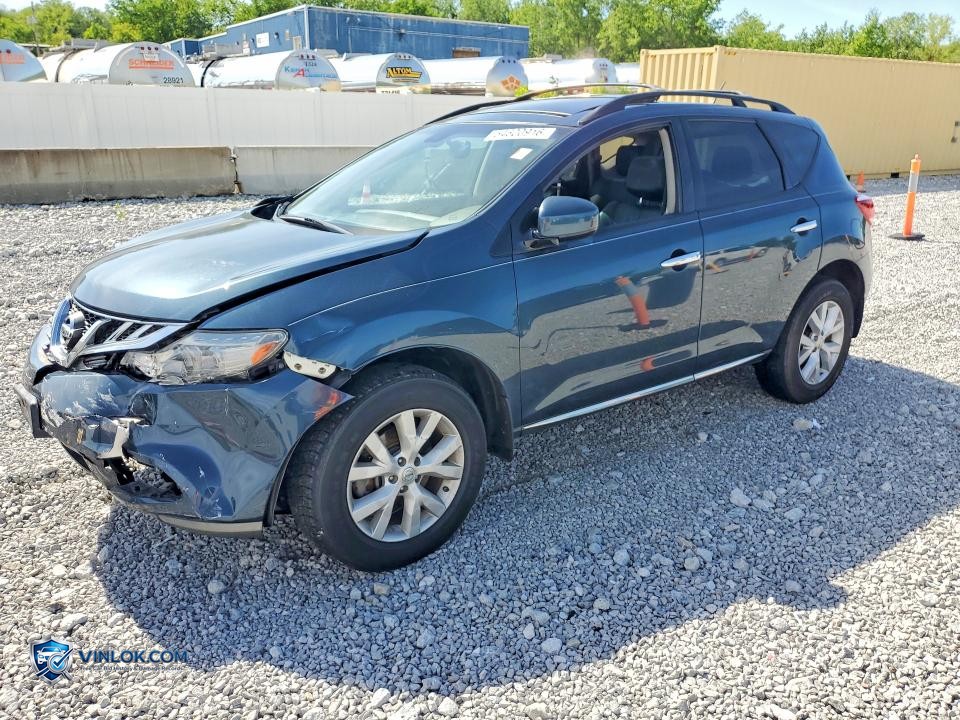 2012 NISSAN MURANO S – Lot 54600916 auction photo