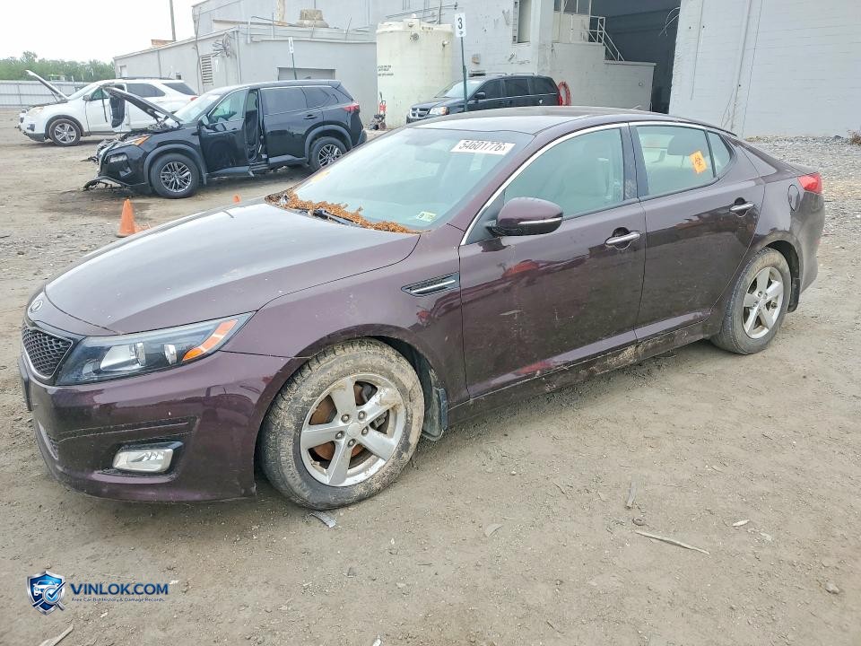 2015 KIA OPTIMA LX – Lot 54601776 auction photo
