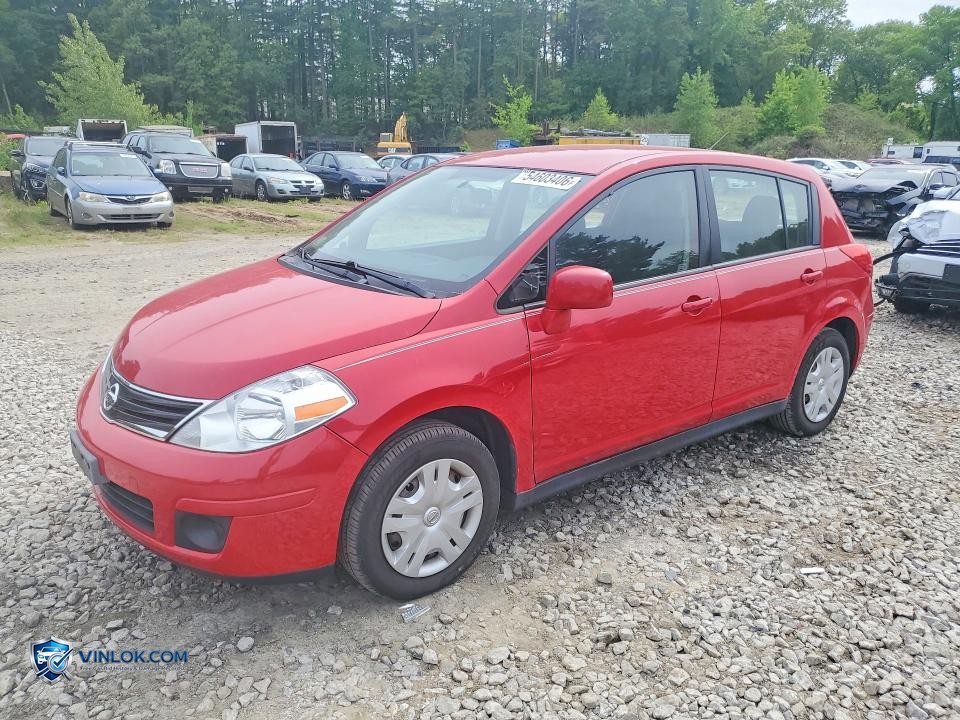 2012 NISSAN VERSA 1.8 S – Lot 54603406 auction photo