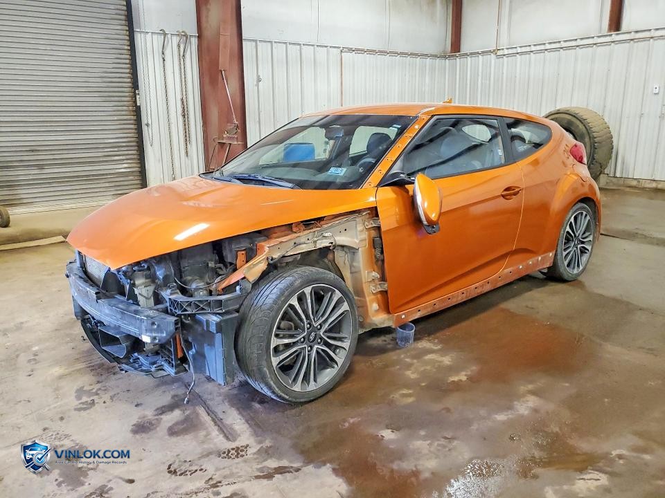 2016 HYUNDAI VELOSTER TURBO – Lot 54604646 auction photo