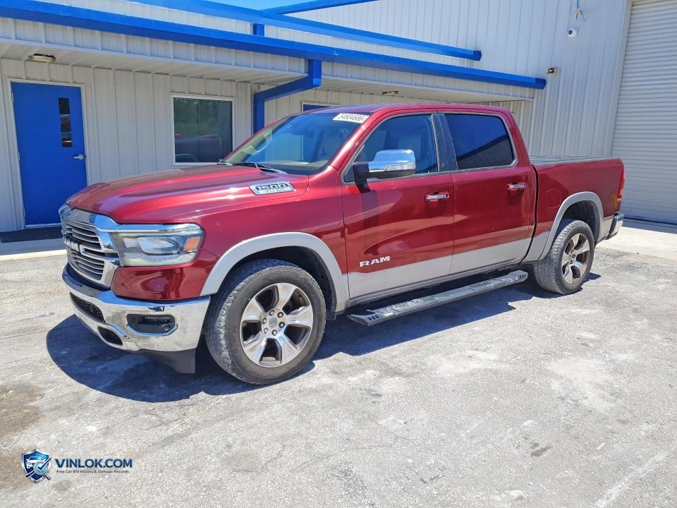 2019 RAM 1500 LARAMIE – Lot 54604686 auction photo