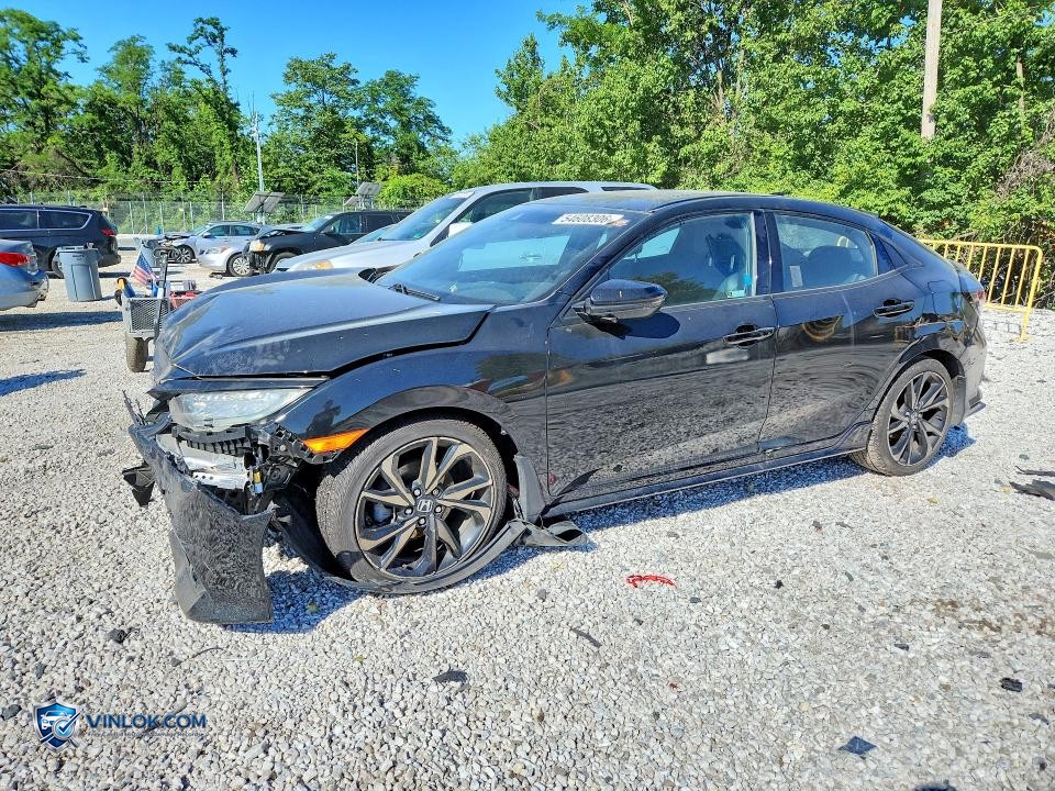 2019 HONDA CIVIC SPORT TOURING – Lot 54608306 auction photo