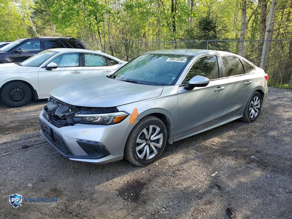 2022 HONDA CIVIC LX – Lot 54613496 auction photo