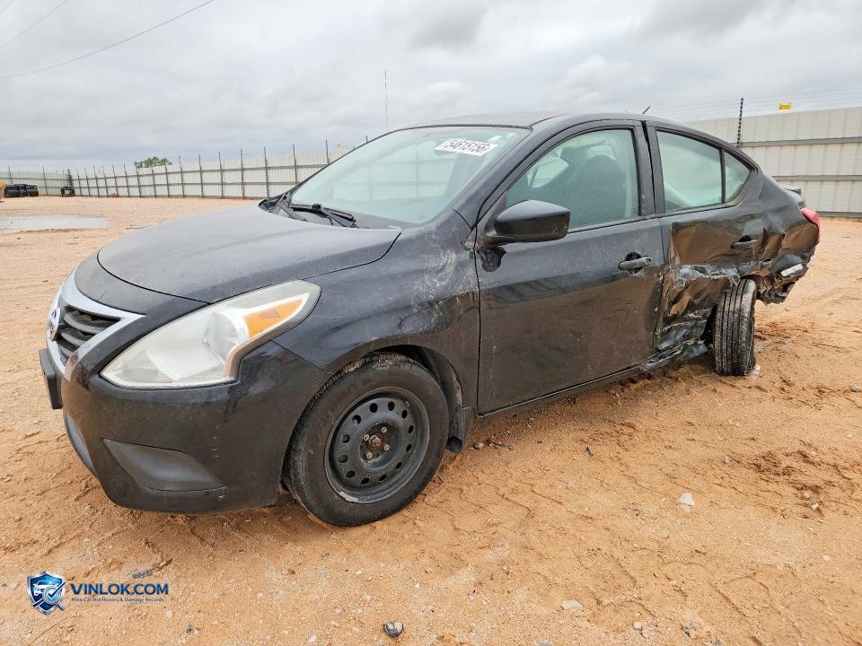 2017 NISSAN VERSA 1.6 S PLUS – Lot 54615156 auction photo