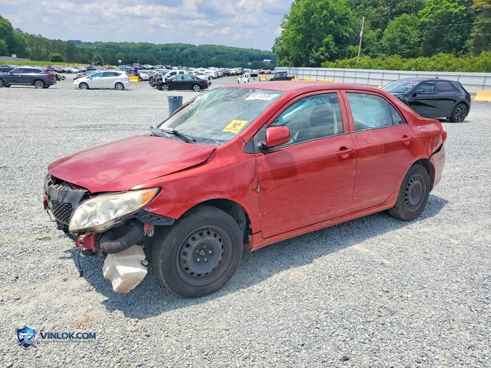 2009 TOYOTA COROLLA LE – Lot 54615536 auction photo