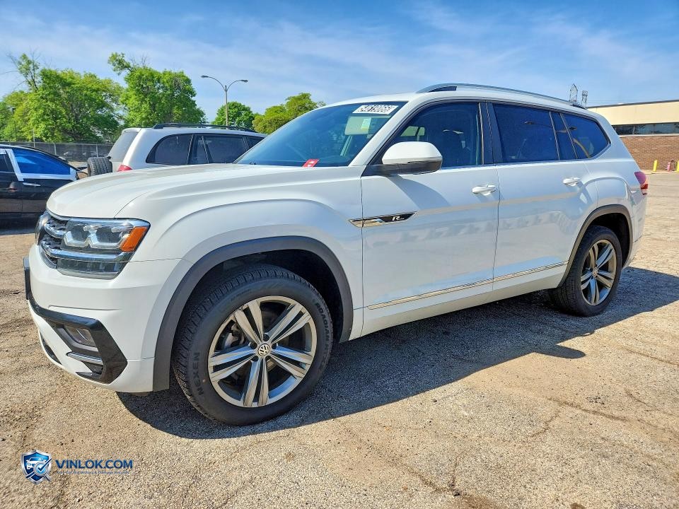 2019 VOLKSWAGEN ATLAS SEL – Lot 54619066 auction photo