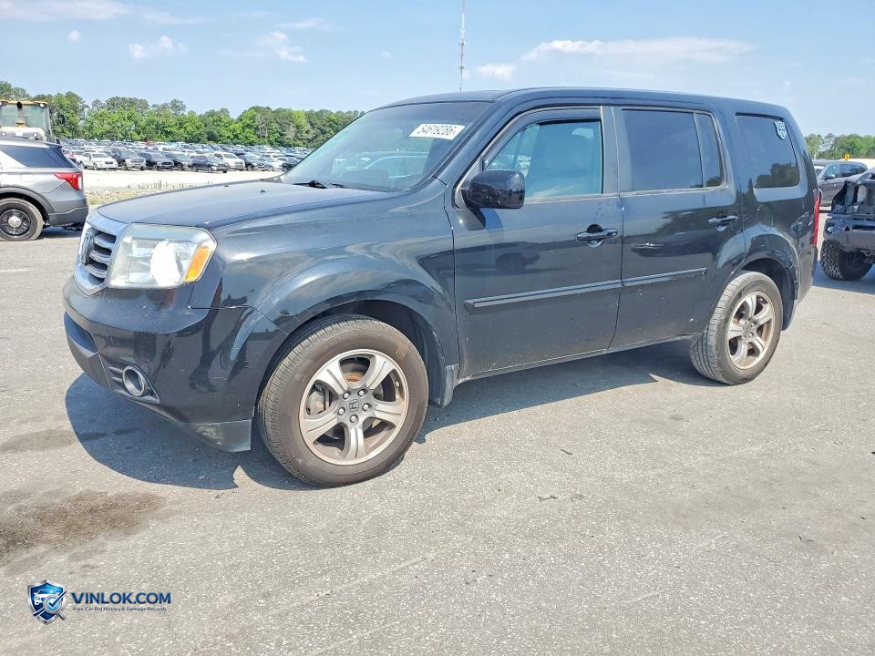 2015 HONDA PILOT SE – Lot 54619286 auction photo