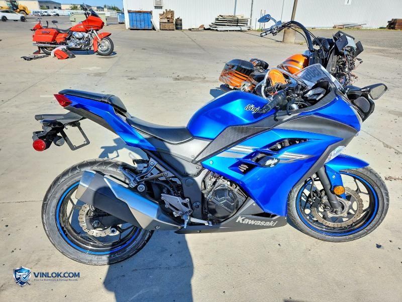 2017 KAWASAKI EX300 B – Lot 54621506 auction photo
