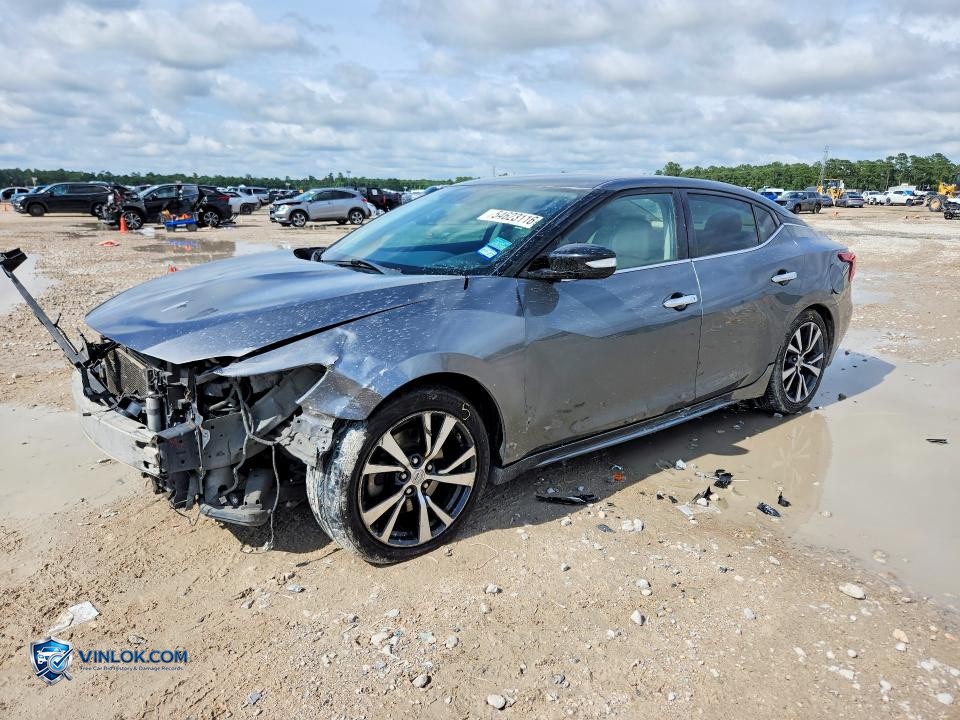 2017 NISSAN MAXIMA 3.5 SV – Lot 54623116 auction photo