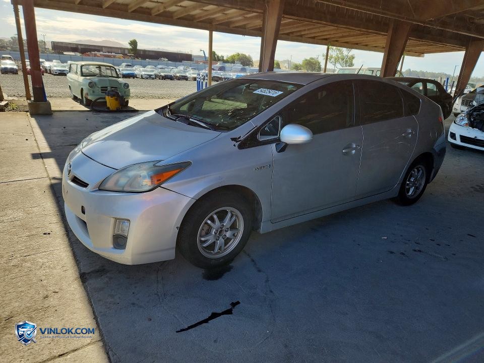 2010 TOYOTA PRIUS II – Lot 54625416 auction photo
