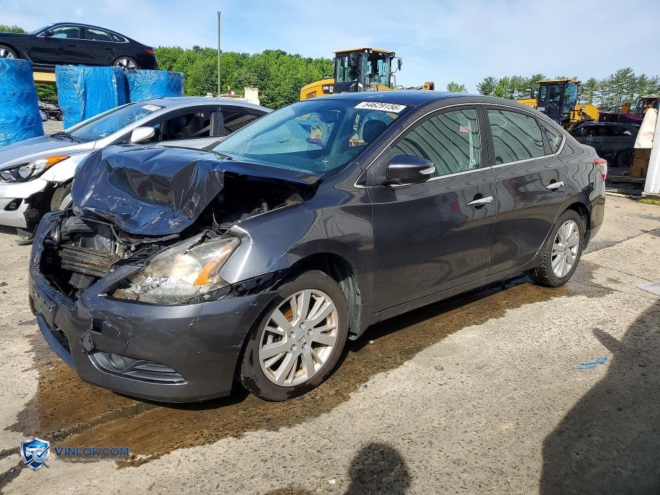 2014 NISSAN SENTRA SL – Lot 54629156 auction photo