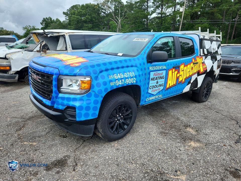 2021 GMC CANYON ELEVATION – Lot 54629526 auction photo