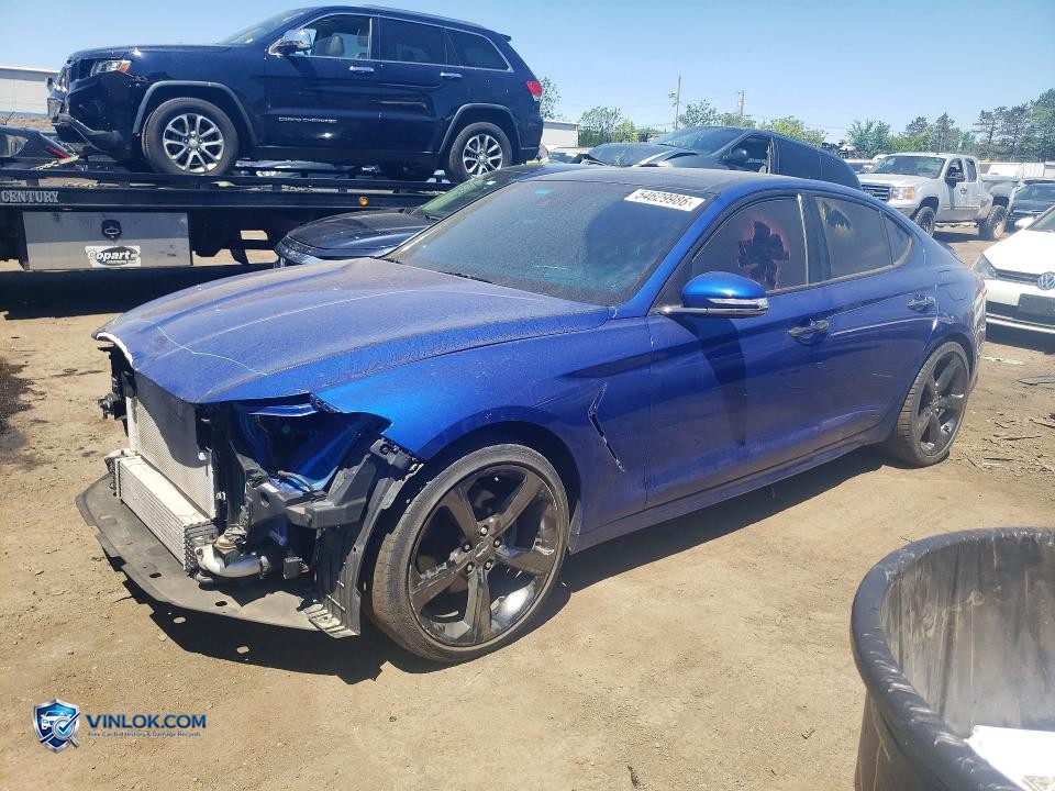 2019 GENESIS G70 2.0T ADVANCED – Lot 54629986 auction photo