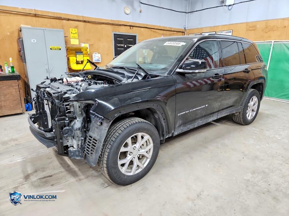 2022 JEEP GRAND CHEROKEE LIMITED – Lot 54630566 auction photo