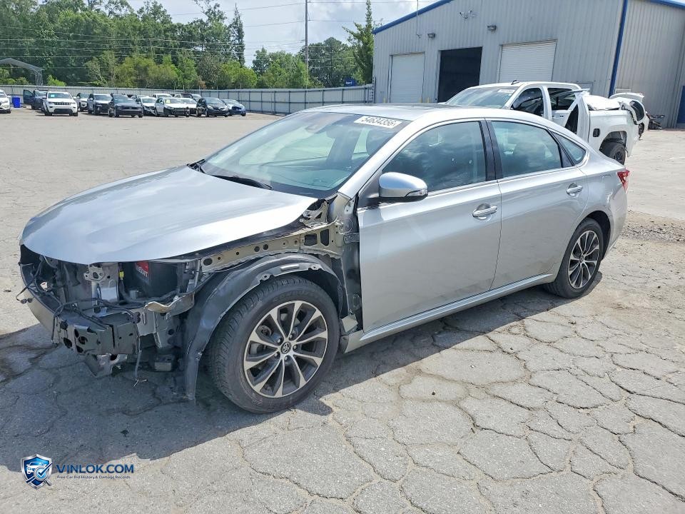 2018 TOYOTA AVALON XLE PLUS – Lot 54634356 auction photo