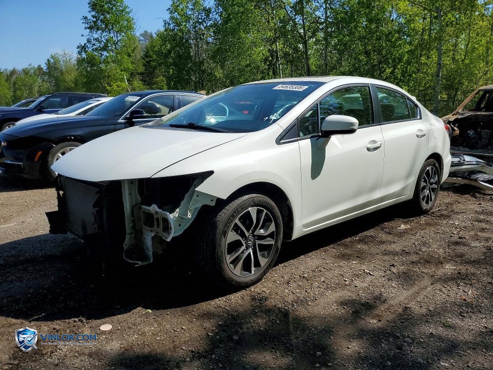 2014 HONDA CIVIC LX – Lot 54635306 auction photo
