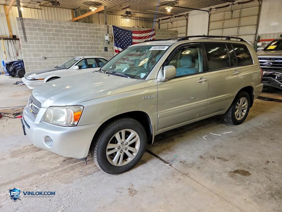 2006 TOYOTA HIGHLANDER HYBRID – Lot 54638856 auction photo