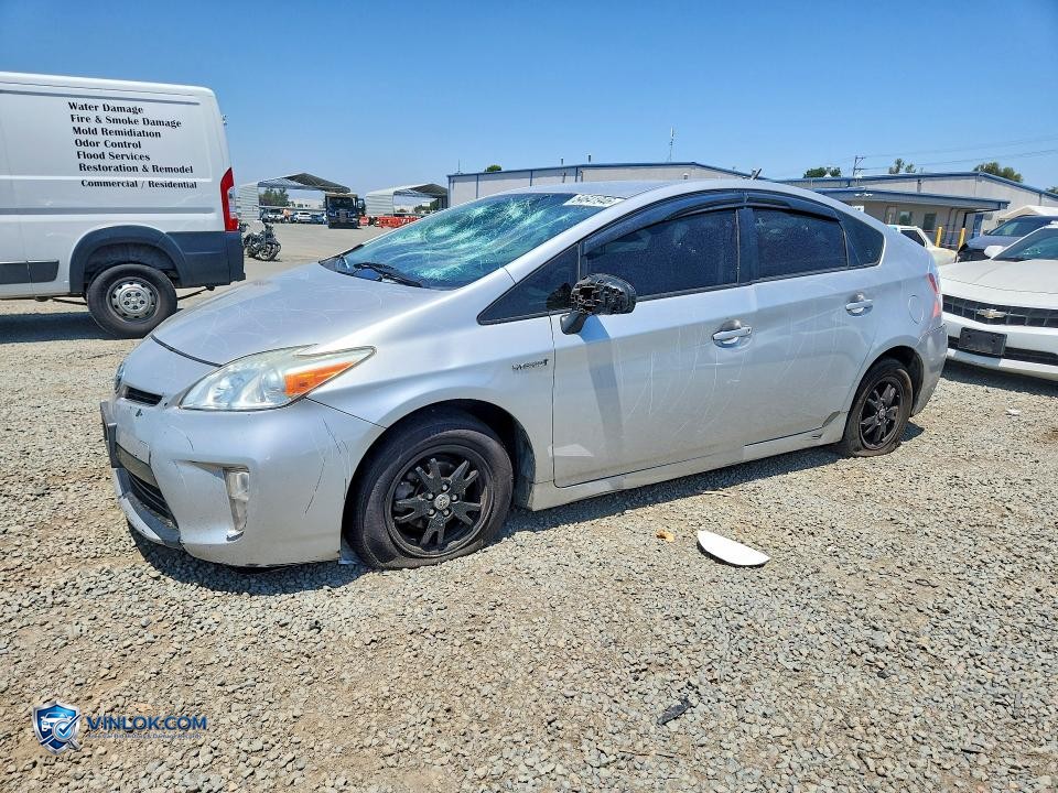 2014 TOYOTA PRIUS TWO – Lot 54641946 auction photo