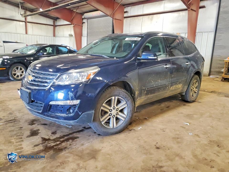2017 CHEVROLET TRAVERSE LT – Lot 54644706 auction photo