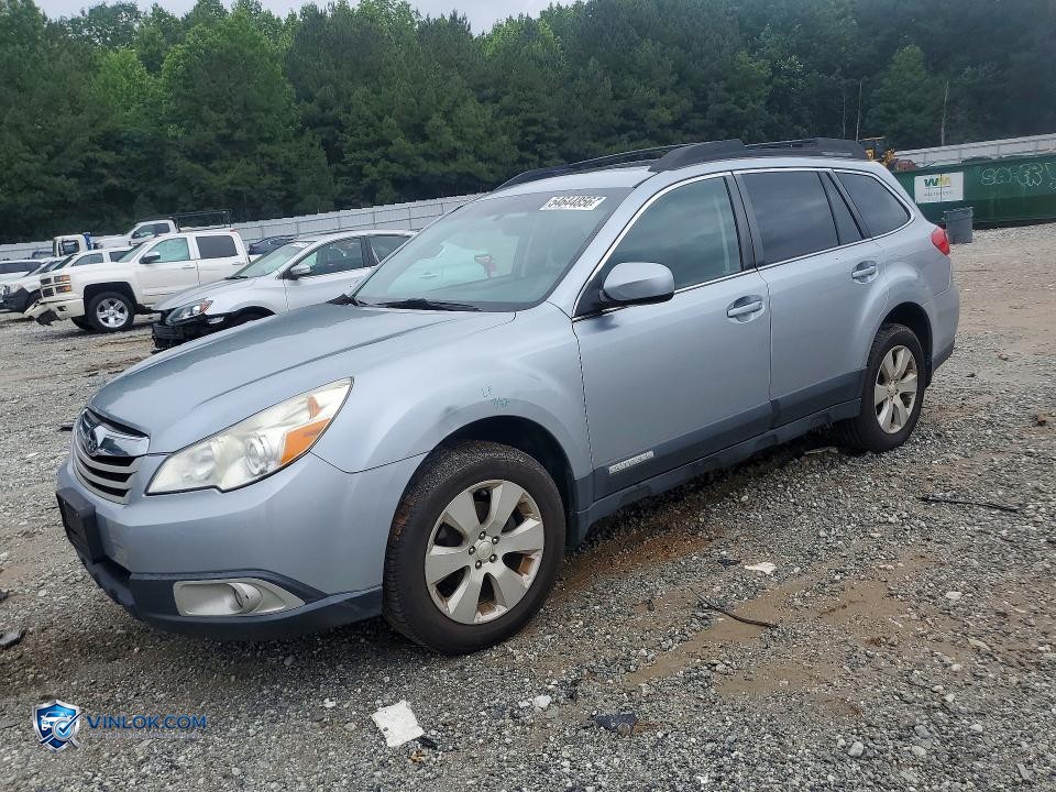 2012 SUBARU OUTBACK 2.5I PREMIUM – Lot 54644856 auction photo