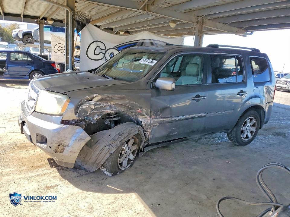 2011 HONDA PILOT TOURING – Lot 54647556 auction photo