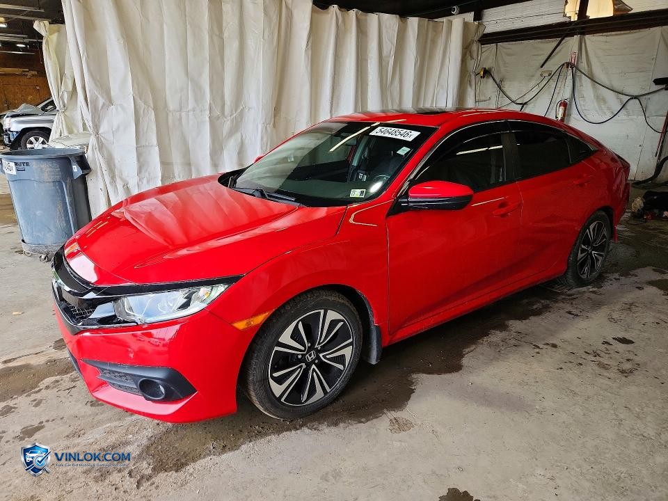 2018 HONDA CIVIC EX – Lot 54648546 auction photo