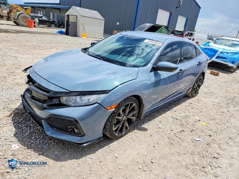 2019 HONDA CIVIC SPORT – Lot 54648636 auction photo