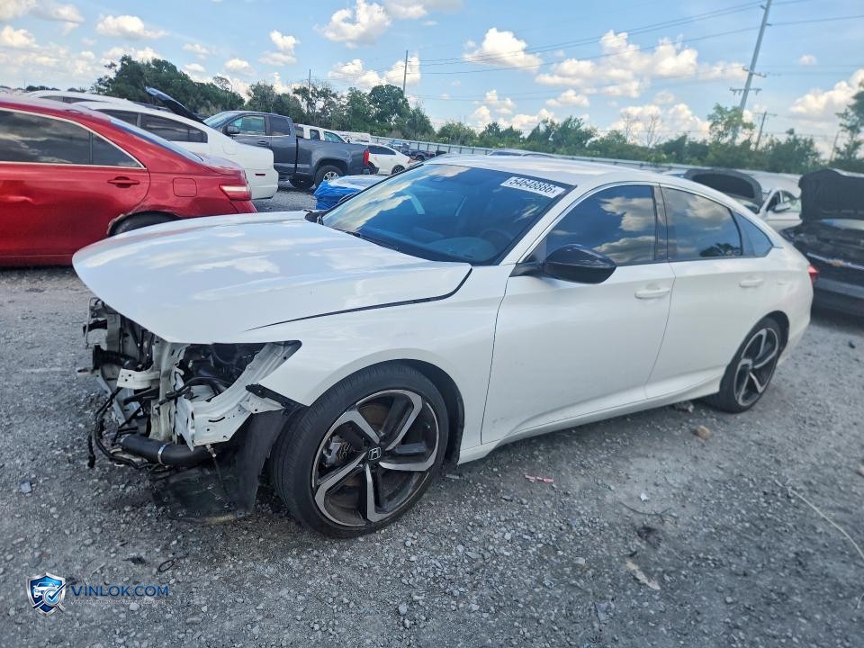 2022 HONDA ACCORD SPORT – Lot 54648886 auction photo