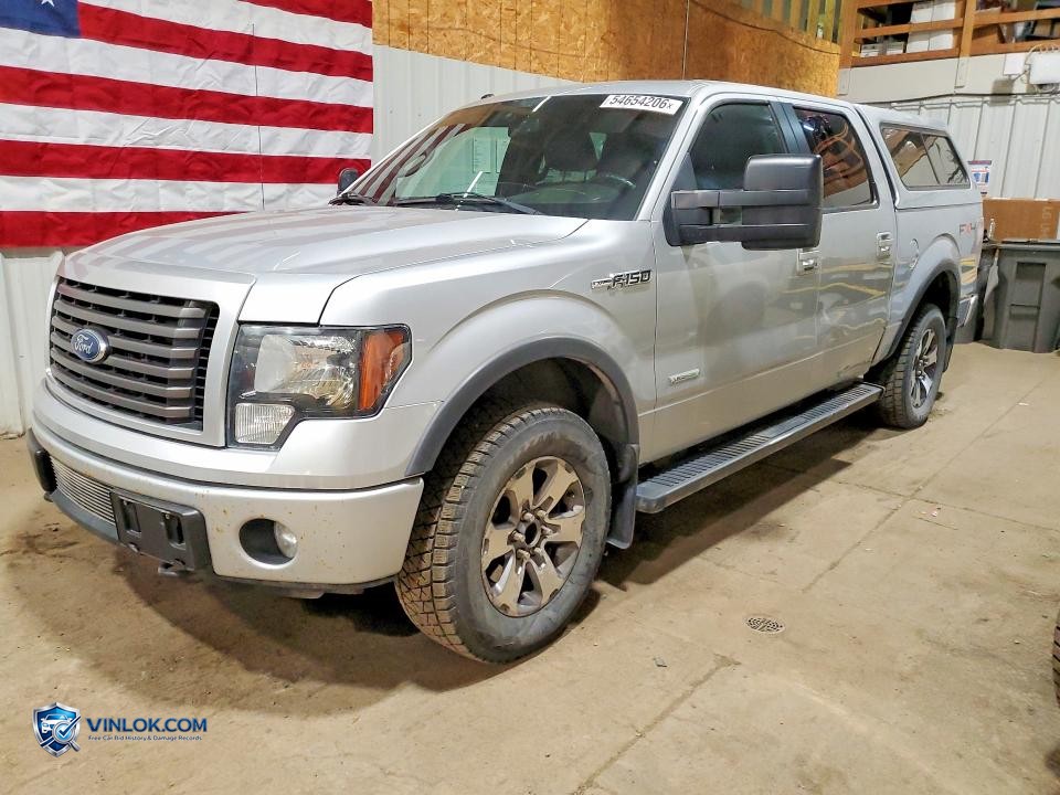 2011 FORD F150 SUPERCREW – Lot 54654206 auction photo