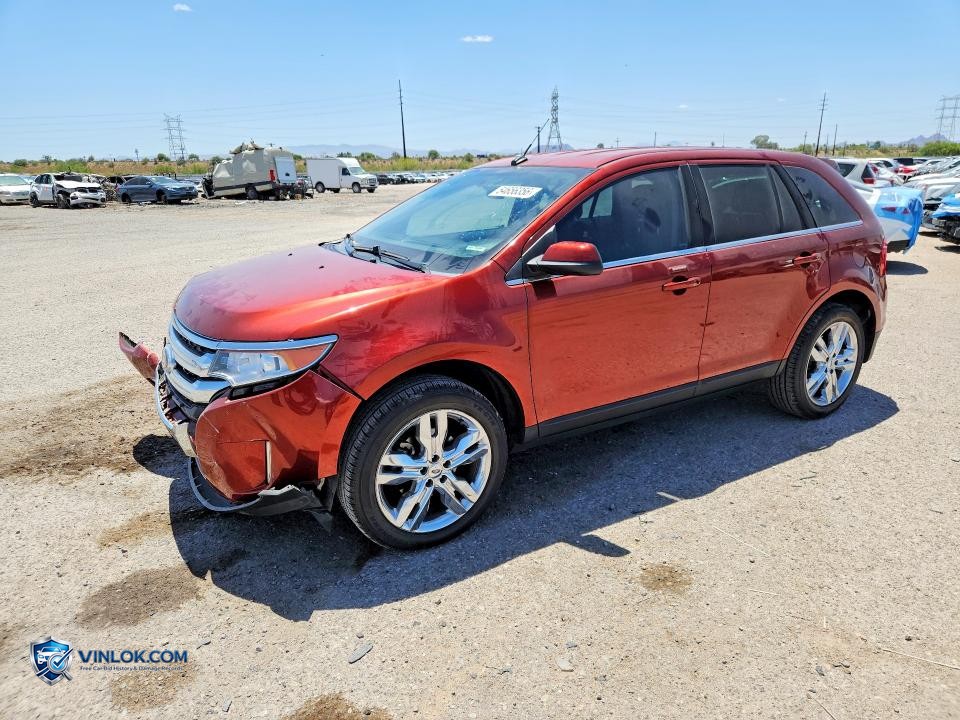 2014 FORD EDGE LIMITED – Lot 54656356 auction photo