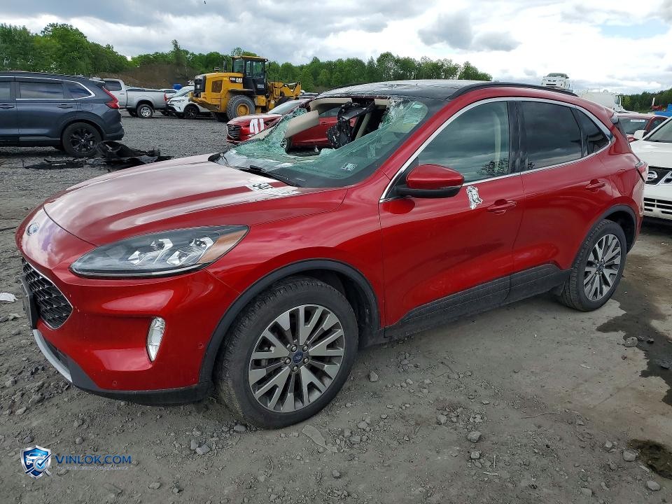 2020 FORD ESCAPE TITANIUM – Lot 54657076 auction photo