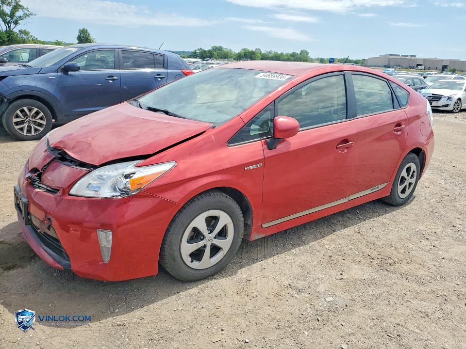 2014 TOYOTA PRIUS TWO – Lot 54659936 auction photo
