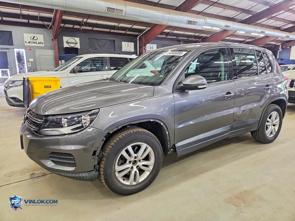 2013 VOLKSWAGEN TIGUAN S – Lot 54665086 auction photo