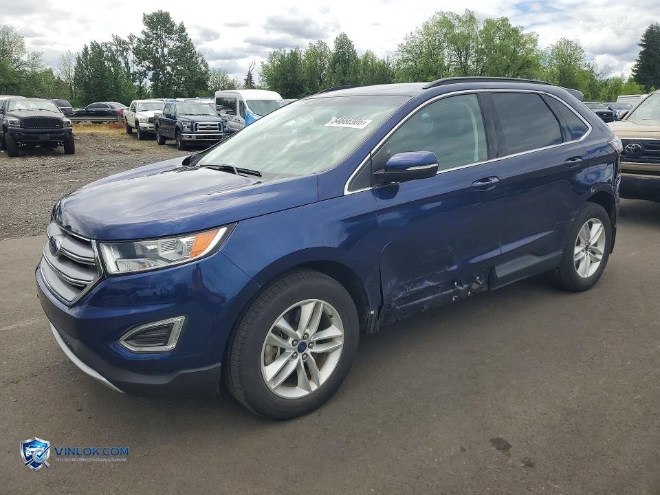 2016 FORD EDGE SEL – Lot 54666906 auction photo