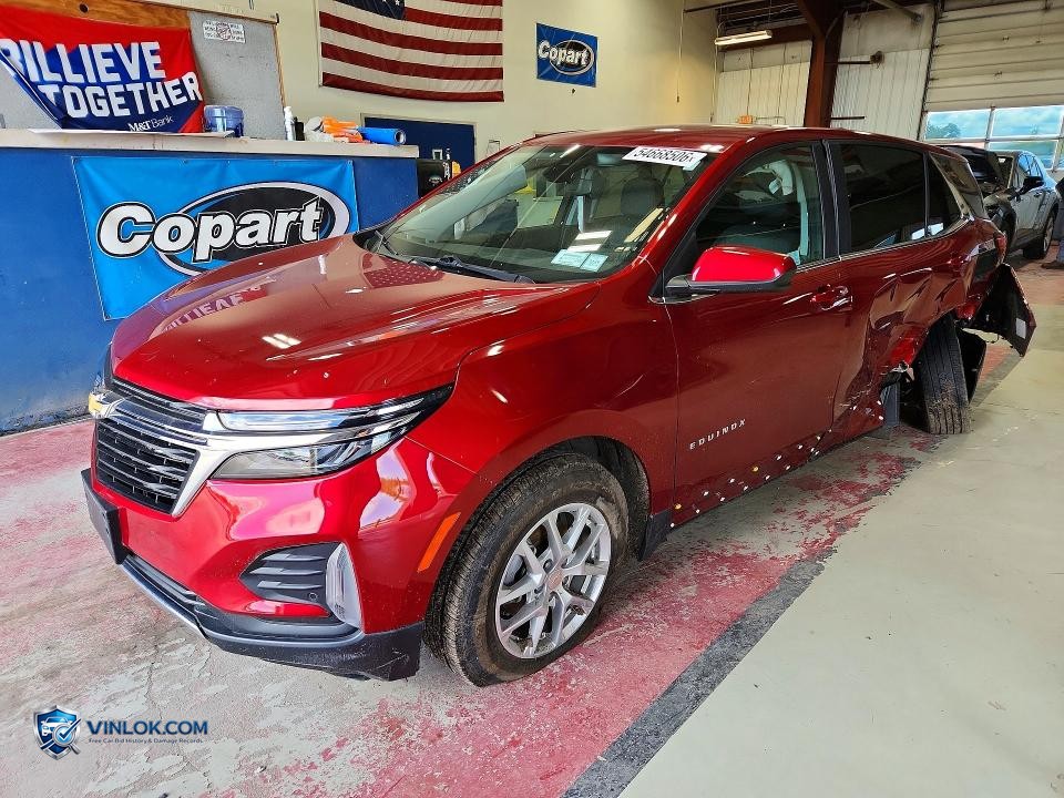 2024 CHEVROLET EQUINOX LT – Lot 54668506 auction photo