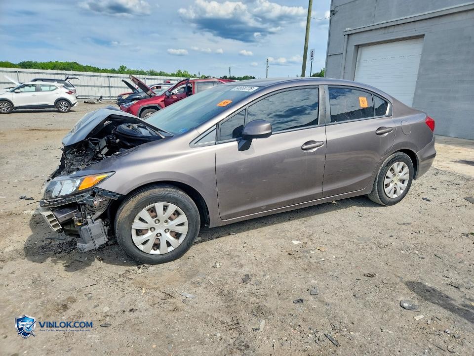 2012 HONDA CIVIC LX – Lot 54668776 auction photo