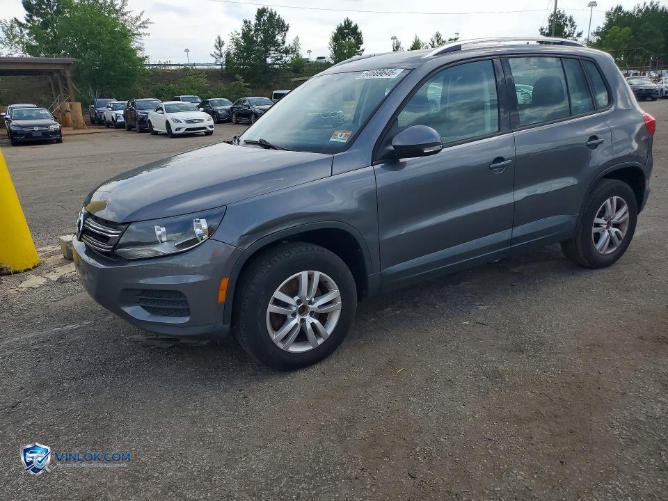 2014 VOLKSWAGEN TIGUAN S – Lot 54669646 auction photo