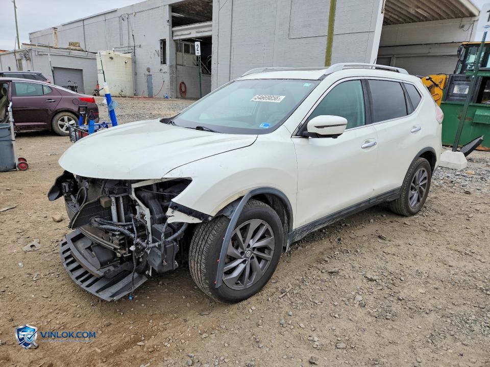 2016 NISSAN ROGUE SL – Lot 54669856 auction photo