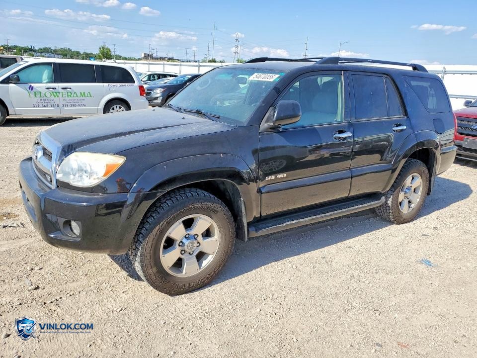 2007 TOYOTA 4RUNNER SR5 – Lot 54670056 auction photo